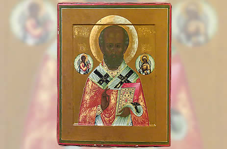foto icona  San Nicola Taumaturgo
